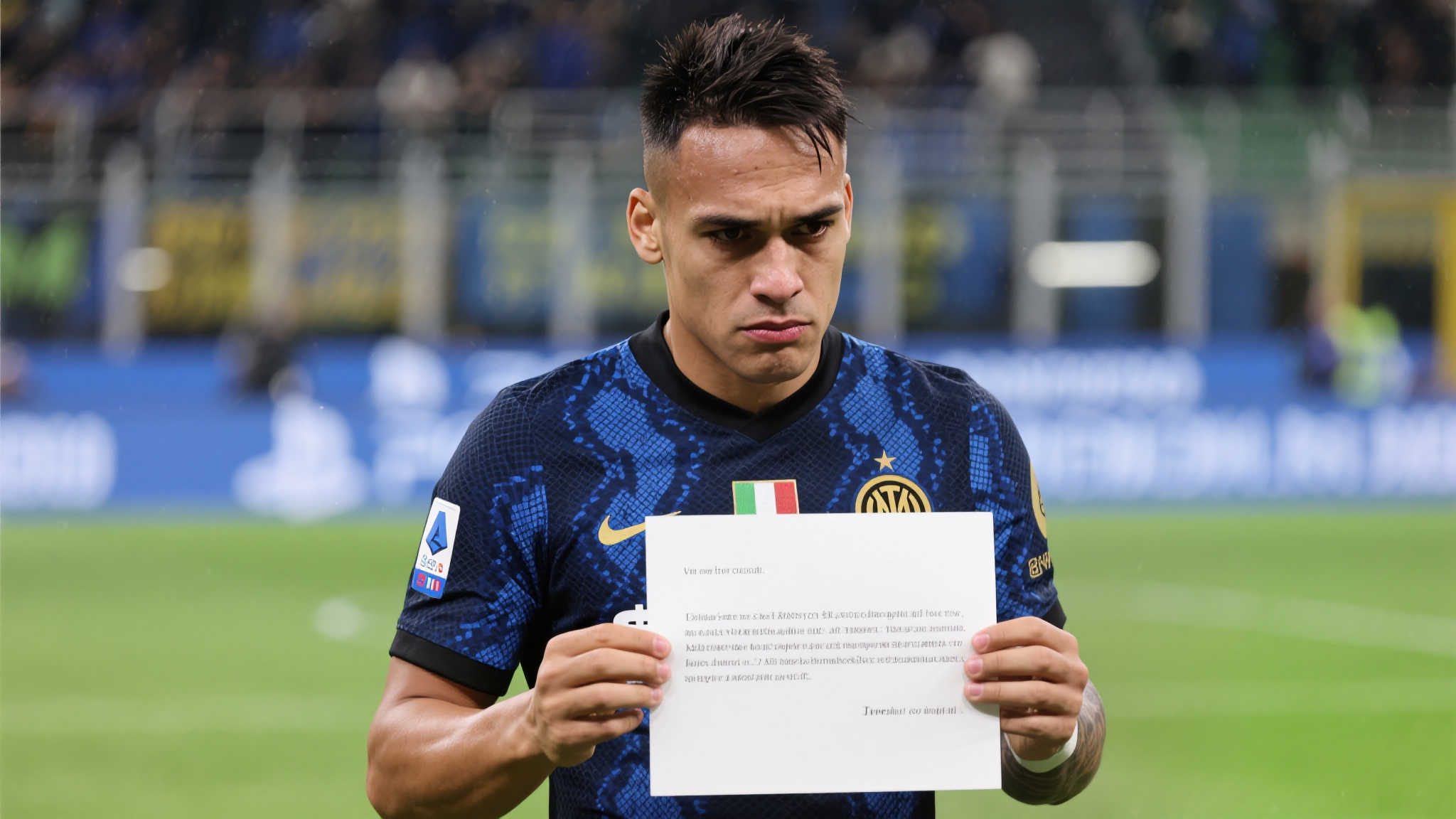 通过此次公开发表道歉信，劳塔罗展现了自己对于错误认